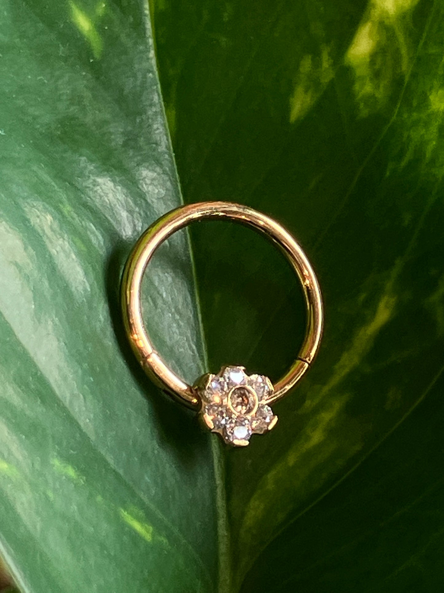 Flower Clicker Ring