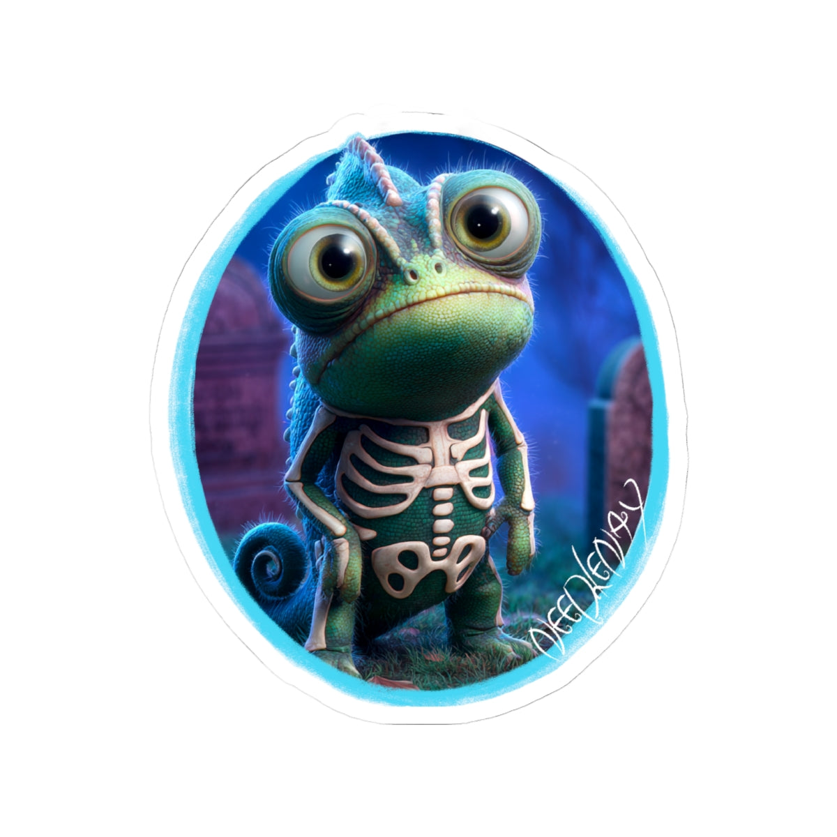 Spookysaurus Sticker