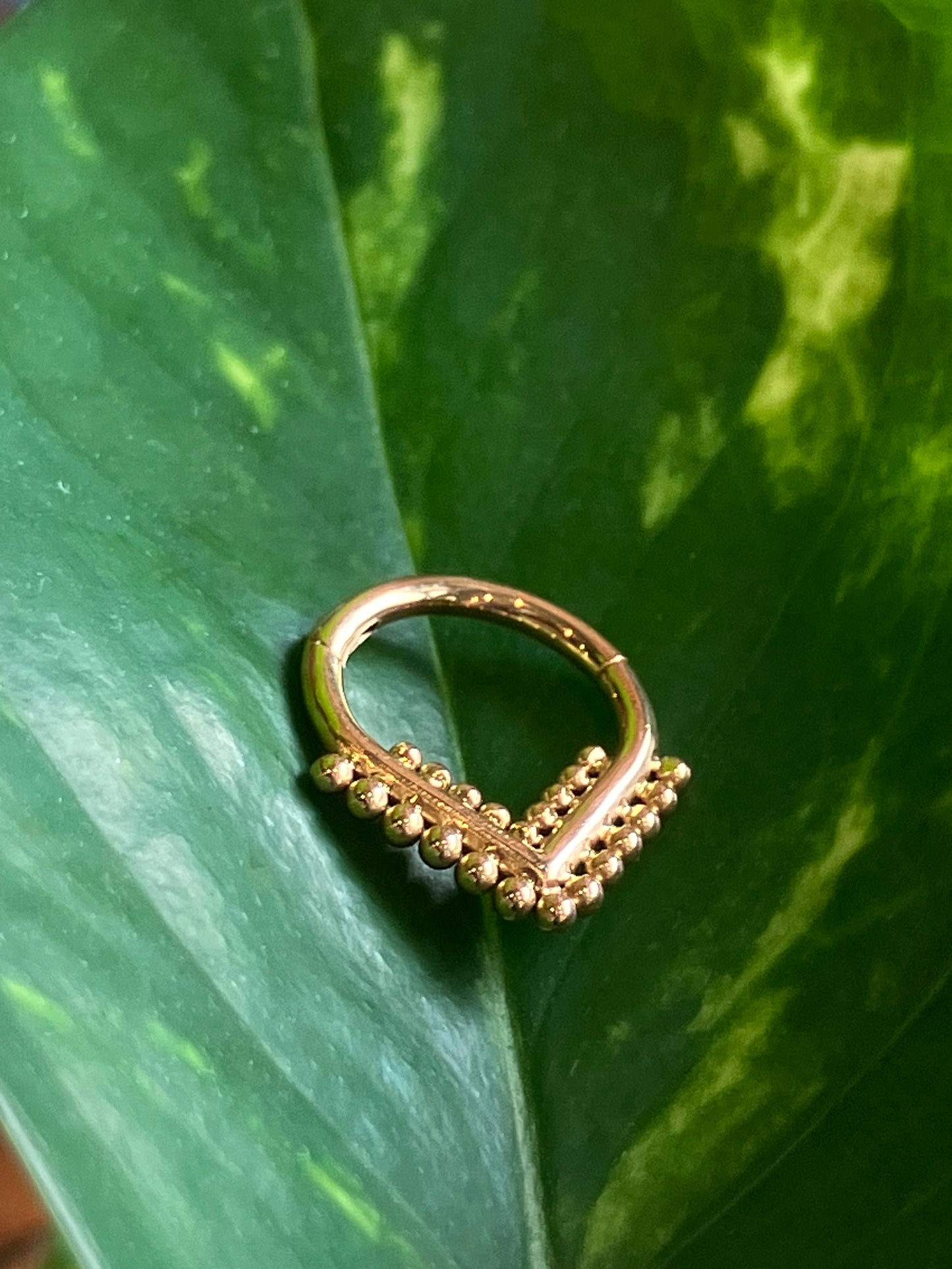 Beaded Teardrop Clicker
