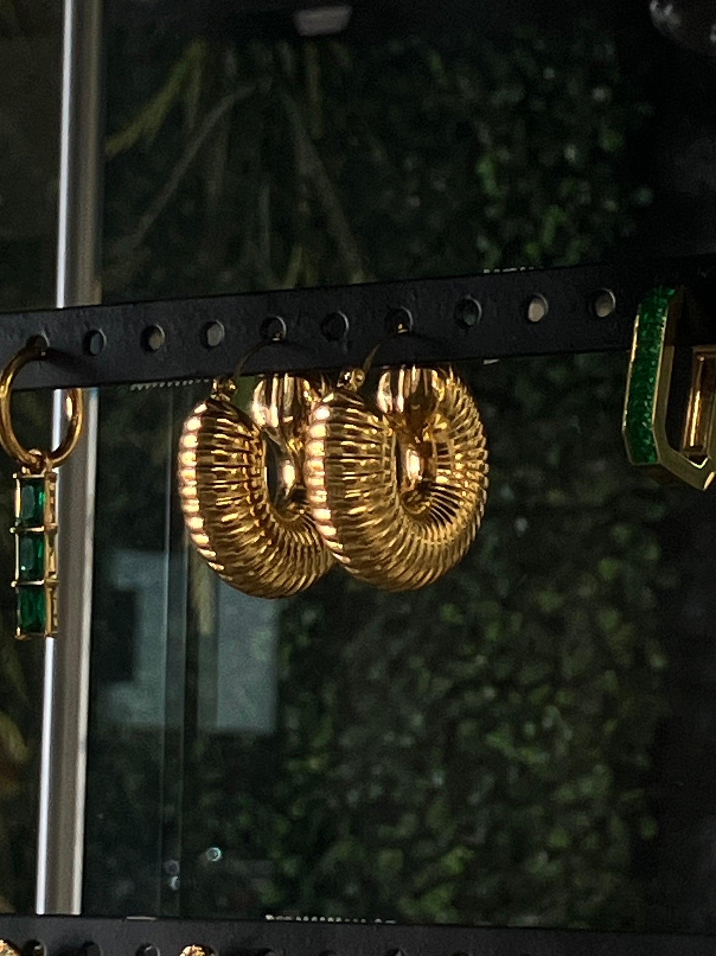 Bold Luxe: Large Gold Statement Earrings