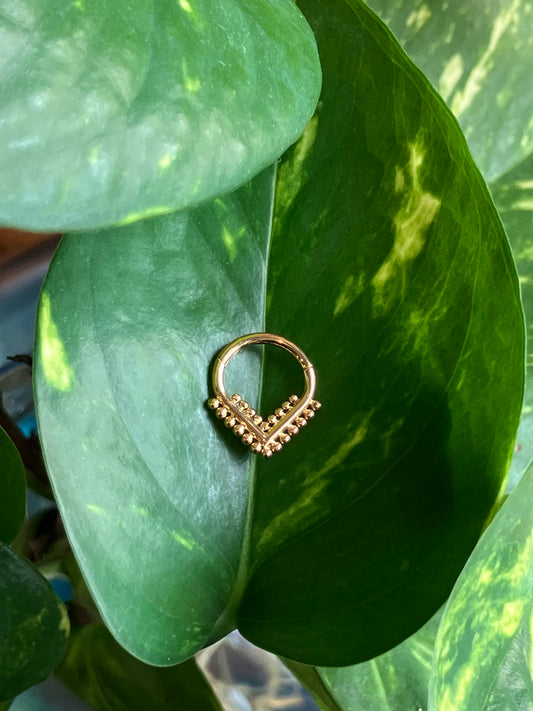 Beaded Teardrop Clicker