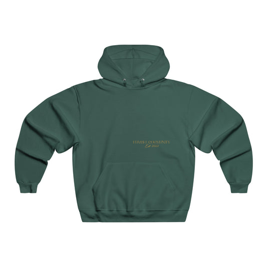 NeedleNay’s "Humble community" hooded sweatshirt