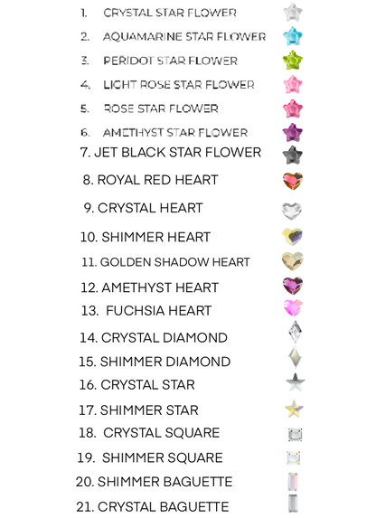 Swarovski Crystal (Shapes)